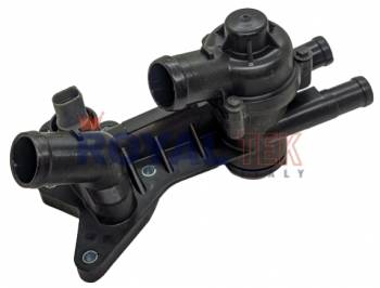 TERMOSTATO COMPLETO ROYALTEK VOLKSWAGEN POLO / GOLF MK7 / BEETLE / SCIROCCO 1.4 TSFI / AUDI A1 / A3 1.4 - TEMPERATURA 87 --- OEM 03C121111AM